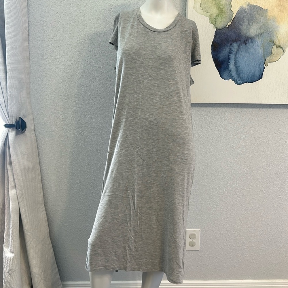 Jessica Simpson Women’s Gray  Dress Capped Sleeves